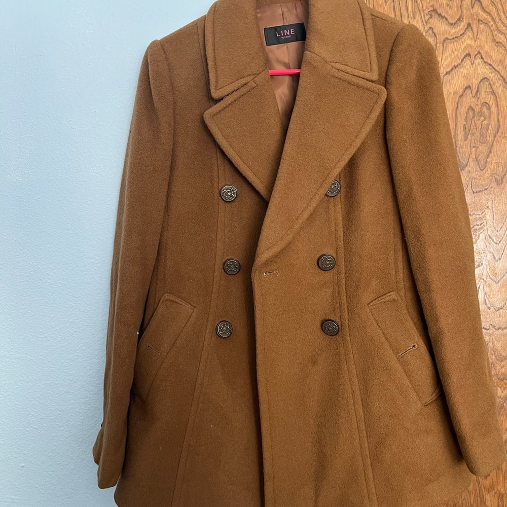 Camel Peacoat from Korea